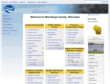 Tablet Screenshot of co.winnebago.wi.us